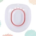 thumbnail image 1 of TEHAUX 1Pcs Sitz Bath for Adults Daily Cleansing Folding Design White, 1 of 8