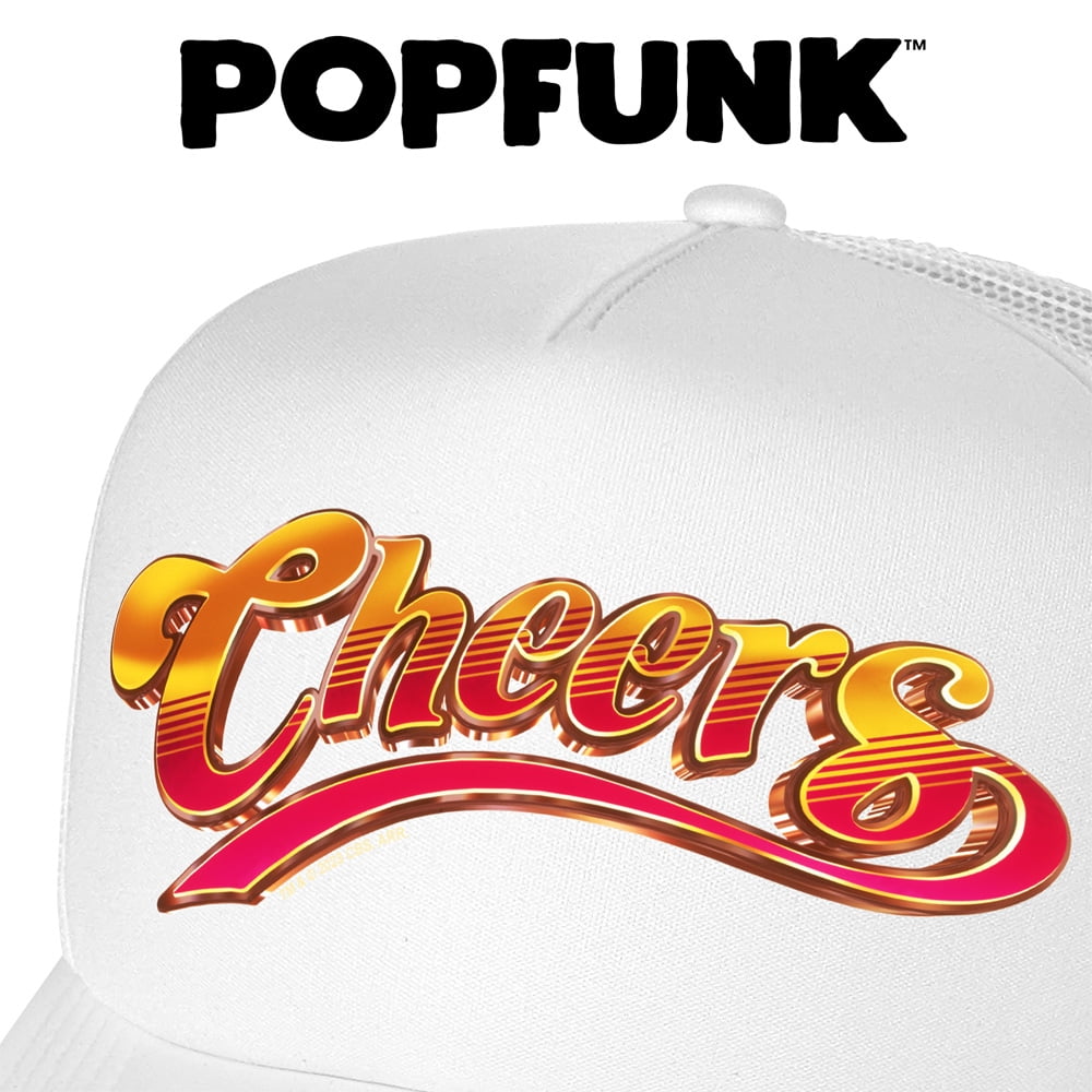 Cheers Bright Logo Foam Snapback Trucker Hat - Unisex for Men and Women