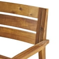 thumbnail image 5 of GDF Studio Stanford Outdoor Acacia Wood Expandable 8 Seater Dining Set, Teak, 5 of 11