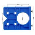 thumbnail image 3 of Hinge Hole Jig Multipurpose Woodworking Hole Locator Drill Guide Punch Locator, 3 of 9