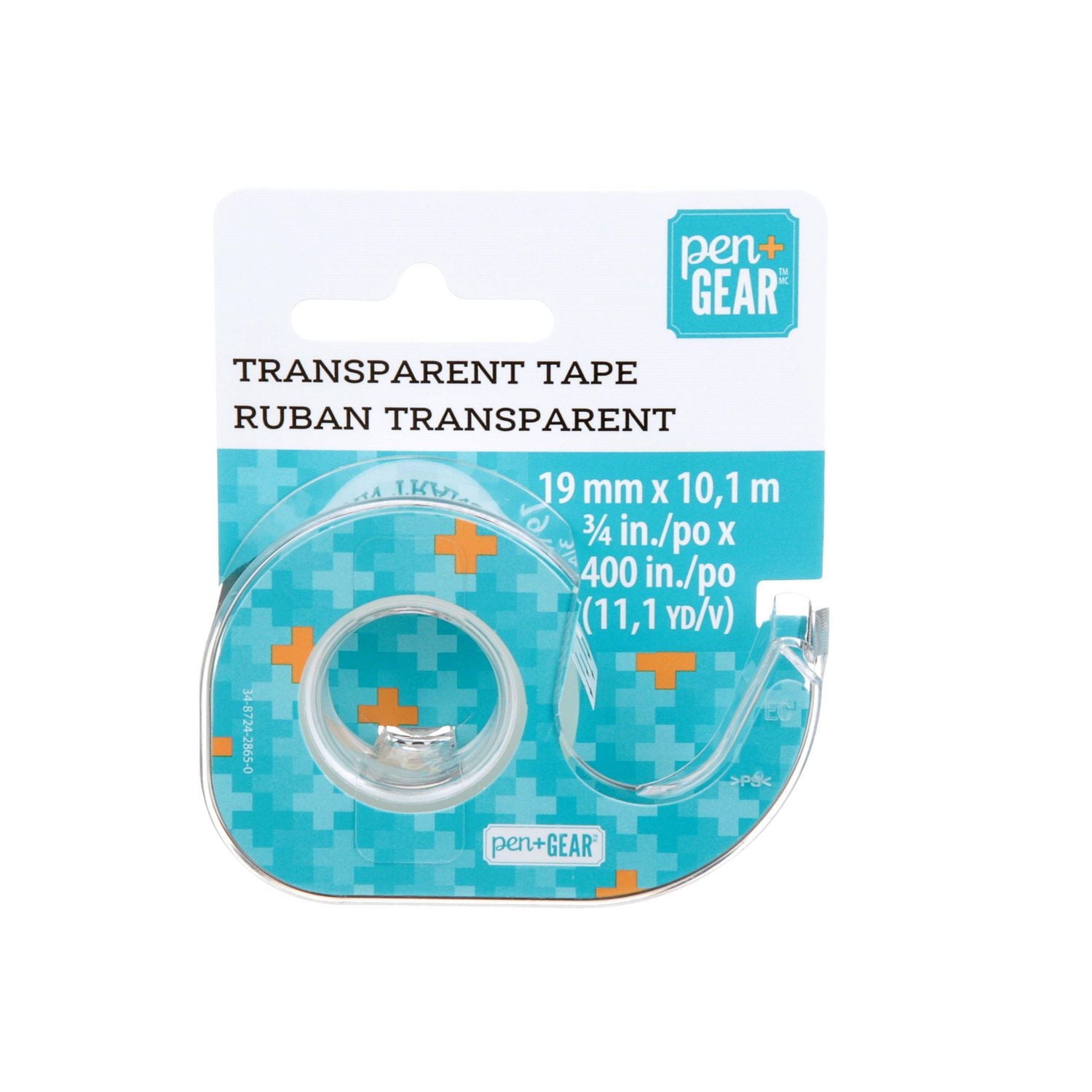 PEN+GEAR Transparent Tape WM-TD3411-C, 1 Per Pack