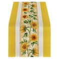 thumbnail image 1 of Ongmies Chemin de Table en Solde Style Été Passionné Robe de Maison Lin Nappe Imprimée Drapeau Fleur Restaurant Occidental Décoration Maison, 1 of 4