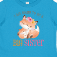 thumbnail image 4 of Inktastic I Am Going to Be a Big Sister - Floral Fox Girls Toddler T-Shirt, 4 of 5