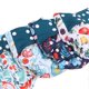 thumbnail image 4 of 4 Pcs Baby Reusable Pocket Nappy Diaper Machine Washable Cloth Diaper for Newborn Babies, 4 of 4