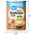 thumbnail image 5 of Great Value 98% Fat Free Cream of Mushroom Condensed Soup, 10.5 oz, 5 of 10