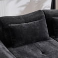 thumbnail image 5 of 101.58  Cloud Couch, Black Modern Modular Sofa, Sectional Couches for Living Room, Convertible Folding Sofa Bed, Cushioned Design, 5 of 9