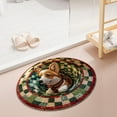thumbnail image 5 of Adorable Corgi Christmas 3D Rug Christmas Optical Illusion Rugs, Decorative Rugs with Depth Pattern Theme, Holiday Decorations Christmas's Area Rug for Living Room 63in, 5 of 5