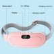 thumbnail image 2 of Matsuzay Almohadilla de calefacción Menstrual calentador inteligente masajeador vibratorio correa térmica dolor de estómago dolor de cintura Cadenas y protecciones para puertas de seguridad Rosado, 2 of 6