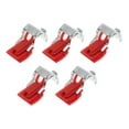 thumbnail image 6 of Siliaire 5Pcs Red Plastic Sink Mounting Clips for Kitchen and Shower Room Fixing, 6 of 8