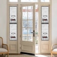 thumbnail image 2 of Farmhouse Cabin Window Privacy Film, Country Vintage House Wood Grain Pliad Static Cling UV Sun Blocking Heat Control Window Tint, Non-Adhesive One Way Windows Privacy Cover 17.7''x78.7'', 2 of 7