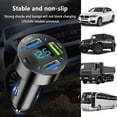 thumbnail image 2 of 4 Ports USB Car Charger Adapter Fast Charge Cigarette Lighter Compatible ForAndroid Phone (PD20W+QC3.0+2 x 2.4A), 2 of 7