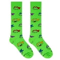 thumbnail image 5 of Cool Socks, Womens, Knee High Compression Socks, TMNT Heads Print, 5 of 5