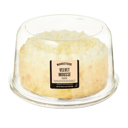 Marketside 7" Double Layer Velvet Mousse Cake, Ready to Eat, 30oz