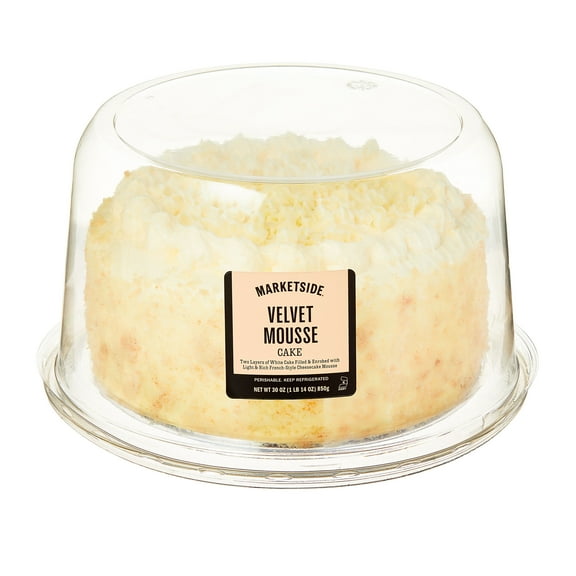 Marketside 7" Double Layer Velvet Mousse Cake, Ready to Eat, 30oz