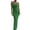 Green square neck maxi dress a1, variant on Women Summer Square Neck Sleeveless Bodycon Maxi Dress Solid Boho Casual Long Party Dress Beach Vacation Sundresses, Pink S