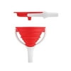 Dexas D7Q-GCF1795 4.5 in. Collapsible Funnel - Red