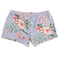 thumbnail image 2 of P.J. Salvage Womens Flowers,Leaves, Branches Pajama Shorts, Purple, Small, 2 of 2