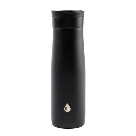 Tal Double Wall Vacuum Insulated 24 Ounce Verve Rise Black Travel Mug