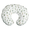 thumbnail image 1 of Boppy Funda de Cojín de Lactancia​ Hojas verdes gris L, 1 of 5