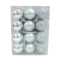 thumbnail image 6 of UDIYO 24Pcs 3cm Plastic Christmas Tree Balls Baubles Home Party Hanging Ornaments, 6 of 7