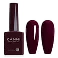 thumbnail image 1 of Esmalte de uñas en gel CANNI, rojo oscuro, color burdeos, 15 ml, 1 of 8