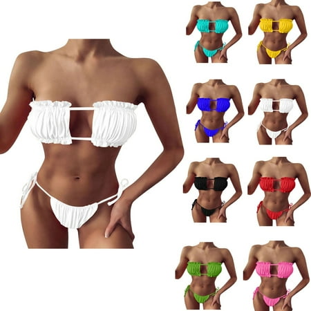 Dingyimy Womens Swimsuits  High Waisted Bikini Sets For Women  Womens Swimsuits Tummy Control  Cheeky Bikini Sets For Women  Swimming Suits For Women  Bathing Suit Tops For Women