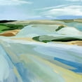 thumbnail image 2 of Warren, Annie 12x12 Gold Ornate Wood Framed with Double Matting Museum Art Print Titled - Sky Blue Fields II, 2 of 4