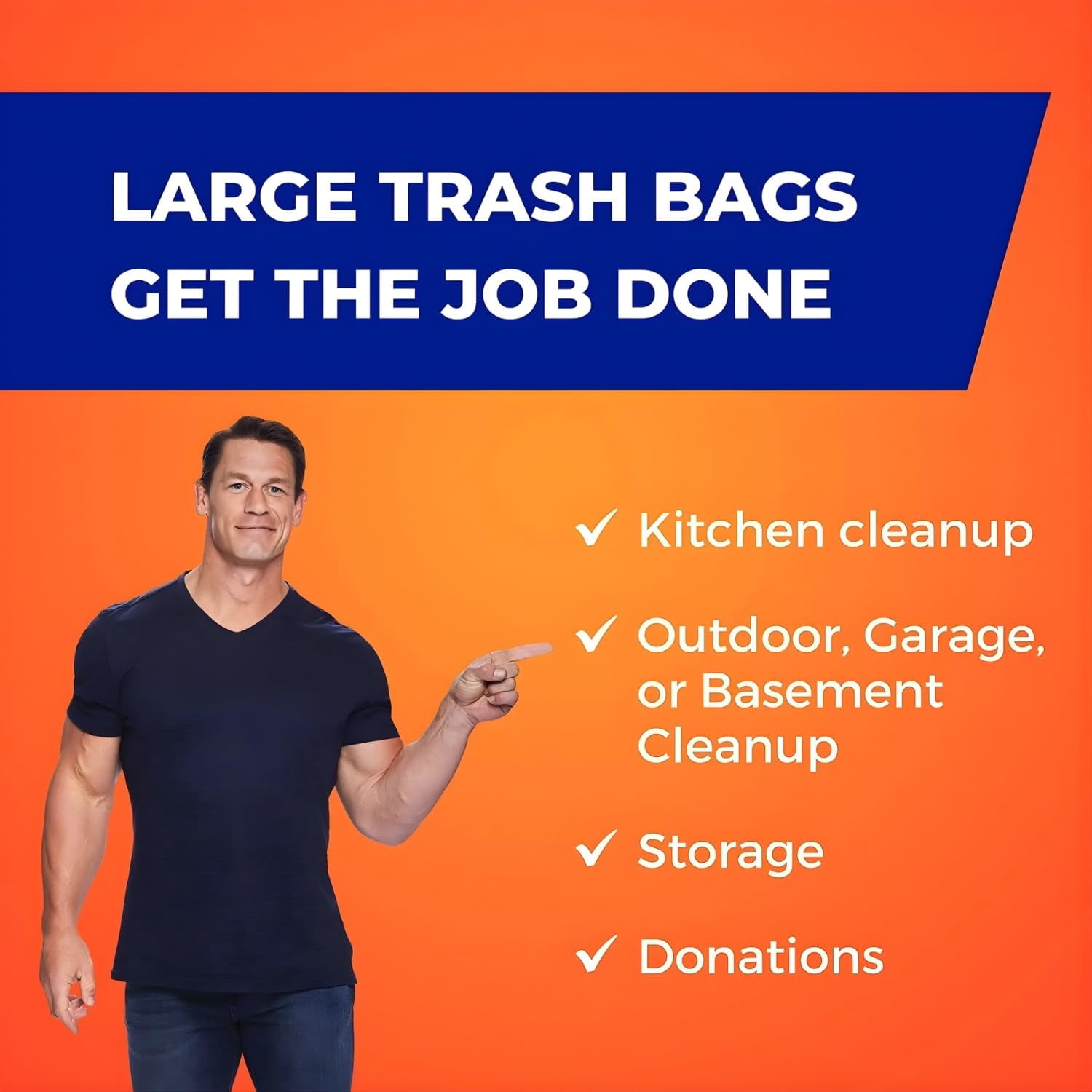 Ultra Strong 33 Gallon Trash Bags – Heavy Duty, Tear-Resistant Garbage Liners (90 Pack)