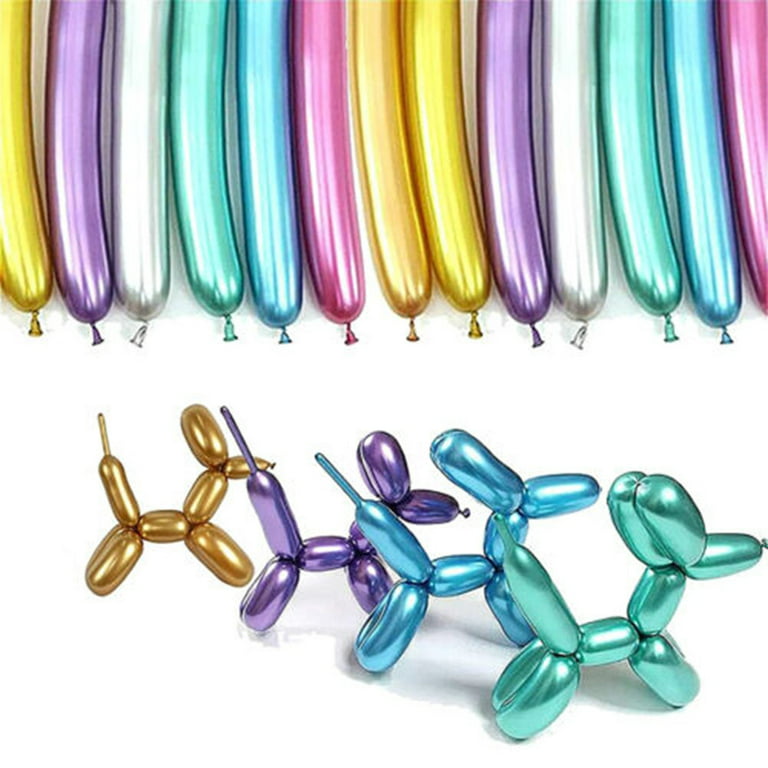 Long Balloons For Balloon Animals Twisting Balloons - 200pcs Balloon Animal  Kit for Birthday Party Decorations