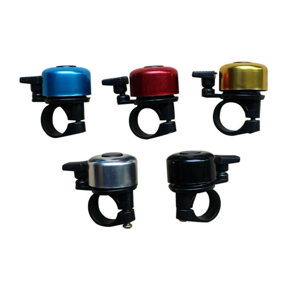 FRCOLOR Bell 5pcs Bike Bell Ring Horn Loud for Mountain & Road Bike (Mixed Color),1.97"X1.38"X1.38"