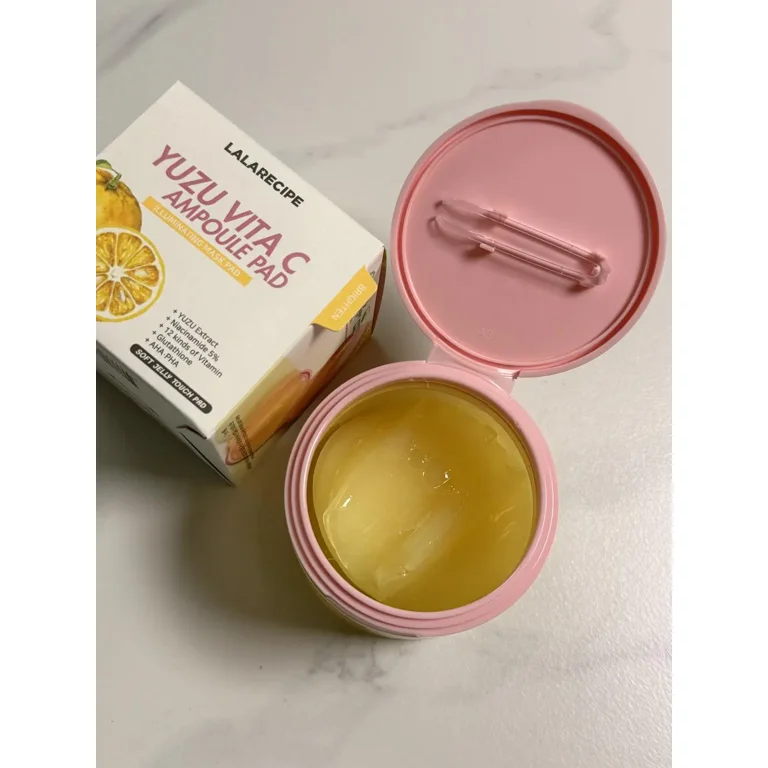 LALARECIPE Yuzu Vita C Ampoule Pad (80pcs)