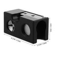 thumbnail image 2 of WEUVEB Accesorio Negro Para Moldear Y Reparar Puntas De Tacos De Billar Con Alta Durabilidad, 2 of 7