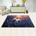 thumbnail image 3 of SKYSONIC Lightweight Soft Area Rugs Football with Flying Stone Floor Mat for Kids Playing Room Hardwood Floor Living Room Nursery Rugs, 60x39 in, 3 of 6