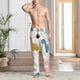 thumbnail image 2 of Balery Cute Dinosaurs Pantalones de pijama para hombre, pijama ultraligero, pantalón de descanso-3X-Large, 2 of 6