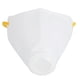 thumbnail image 2 of Filtro de 3 capas para perros y mascotas, mufla bucal antivaho, protector transpirable para la boca y la cara, color blanco S, 2 of 5