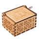 thumbnail image 3 of Caja De Música Vintage, Caja De Música De Madera Con Manivela Para Escritorio ZAQW Wooden Music Box, 3 of 8