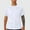 White, variant on Odbmxy Mens Shirts Short Sleeve T Shirts Workout Tee Shirts for Men Quick Drying Regular Running Camouflage Casual Shirts,Black M