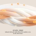 thumbnail image 3 of U by Bedsure Fleece Blankets Queen, Soft & Thick, Heavy 500Gsm Anti-Static Design, Ideal for Couch & Sofa, Cream, 90x90 inch, 3 of 5