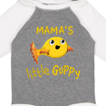 thumbnail image 4 of Inktastic Mama's Little Guppy Cute Yellow Fish Boys or Girls Long Sleeve Baby Bodysuit, 4 of 5