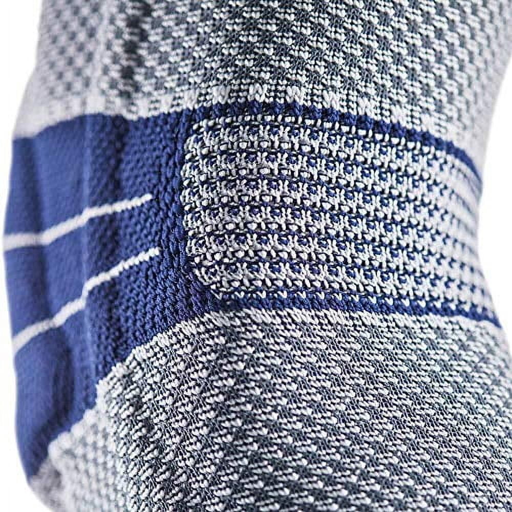 Bauerfeind GenuTrain Knee Support Brace (New Version) - Targeted Support for Pain Relief & Stabilization for Weak, Swollen & Injured Knees & Arthritis - Size 4 - Color Black