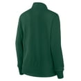 thumbnail image 3 of Women's Logo Athletic Green Green Bay Packers Velocity Quarter-Zip Jacket, 3 of 3