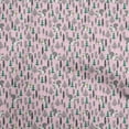 thumbnail image 1 of oneOone Viscose Chiffon Light Pink Fabric Animal Diy Clothing Quilting Fabric Print Fabric By Yard 42 Inch Wide, 1 of 5