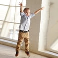 thumbnail image 5 of AWAYTR Kids Reversible Belt - Durable PU Leather Belts for Boys and Girls, 5 of 8