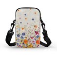 thumbnail image 2 of HELLHERO Butterfly and Sunflower Pattern Christmas Birthday Gift Adjustable Strap Shoulder Bags Vintage for Travel Daily Use, 2 of 7