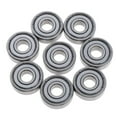 thumbnail image 4 of SunniMix 4x8 Pieces Pro Skateboard Bearings Carbon Steel 4 Pcs, 4 of 8
