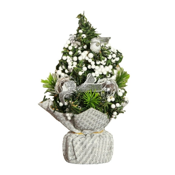 Vikakiooze Mini Christmas Tree Christmas Tree Christmas Day Decorations Exquisite Decoration Small Tree With Decorations 2023