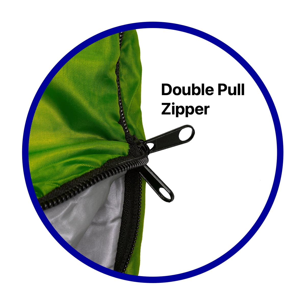 RNX 4 Season Sleeping Bag Lightweight with Compression Sack, 32 Degree F