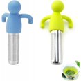 thumbnail image 2 of 2 Pcs Loose Herbal Tea Infuser Silicone Tea Infuser 304 Stainless Steel GKQ, 2 of 5