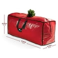 thumbnail image 3 of HLONK Christmas Decor Christmas Storage Rack Spacious Under Bed Holiday Wrapping Paper Container Good For Gift Wrapping Ribbons Bows Wrapping Supplies Etc, 3 of 7