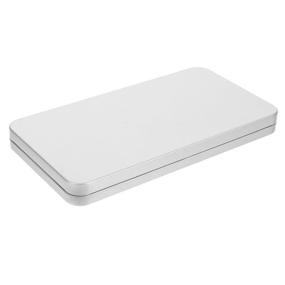 Masteelf Cash Organizer Box With Lid Rectangular Money Storage Case For Bills Metal Cash Box For Home And Business Portable Banknote Holder